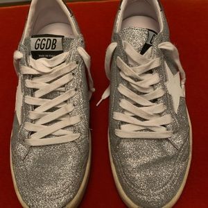 Golden Goose Ballstar glitter size 39